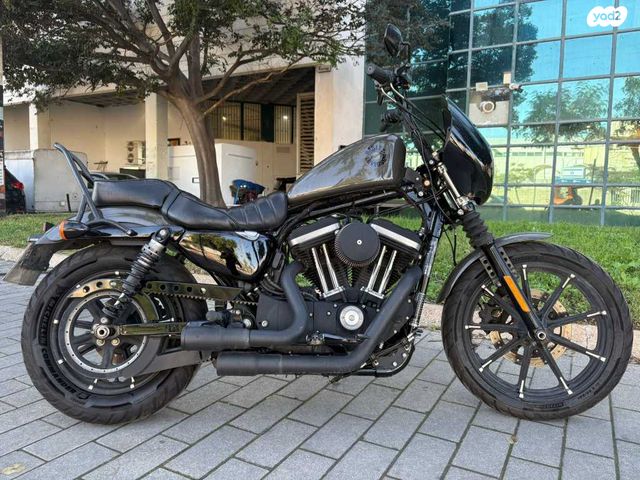 מודעת רכב הרלי דיווידסון איירון 883