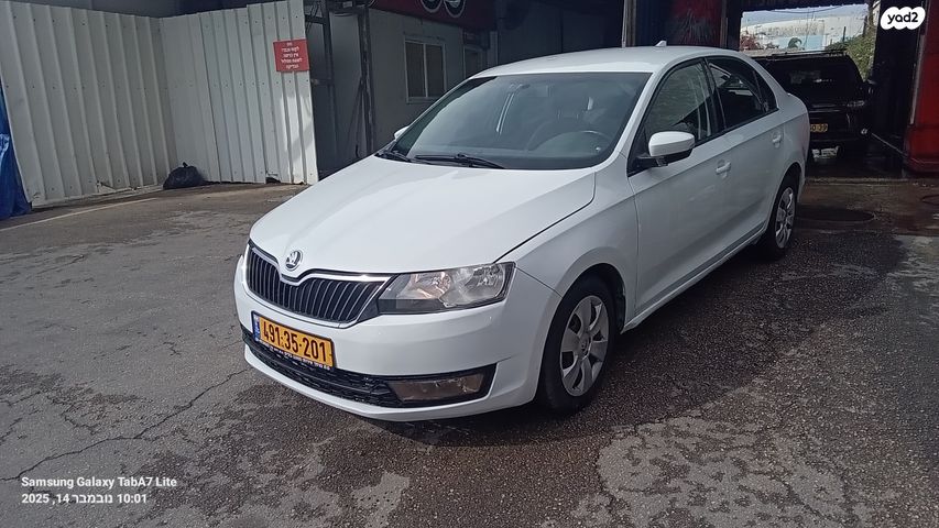 מודעת רכב סקודה ראפיד