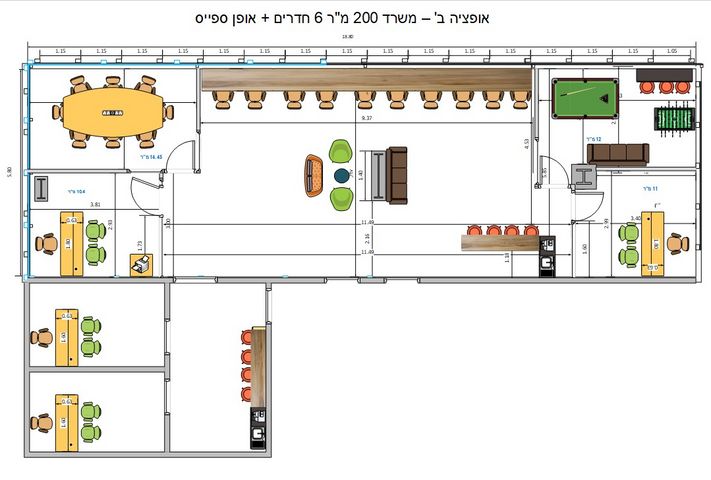 משרדים, המלאכה 4, אזור תעשיה ספיר, נתניה
