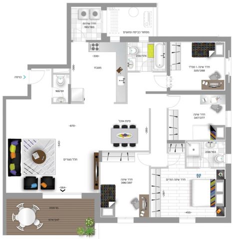 דירה, פסגות אפק, ראש העין