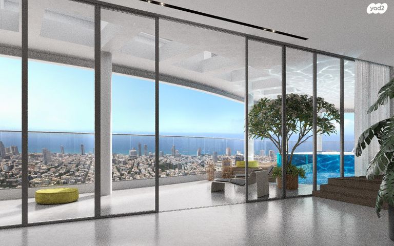 גג/ פנטהאוז, גרציאני יצחק, גני שרונה, קרית הממשלה, תל אביב יפו