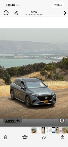מודעת רכב מרצדס-בנץ EQS SUV