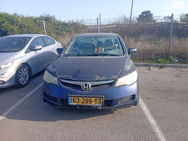 מודעת רכב הונדה סיוויק