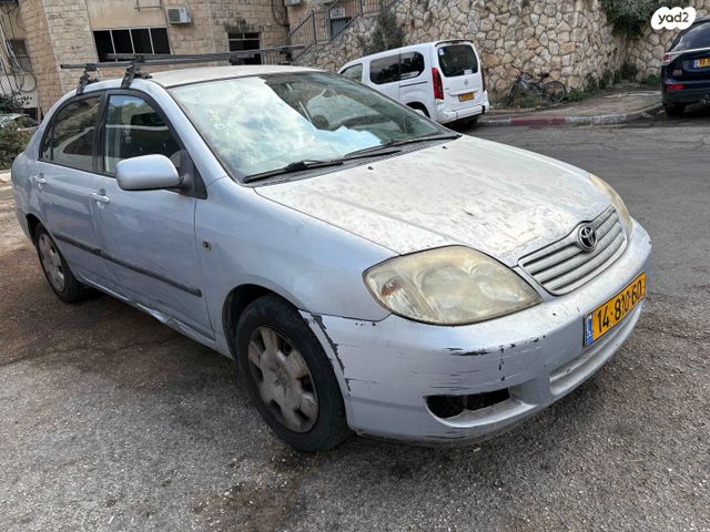 מודעת רכב טויוטה קורולה