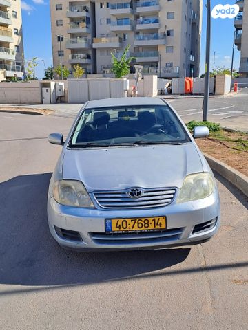 מודעת רכב טויוטה קורולה