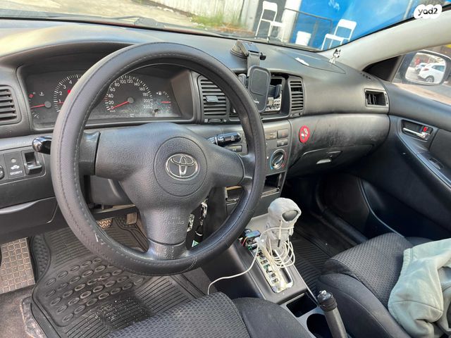 מודעת רכב טויוטה קורולה