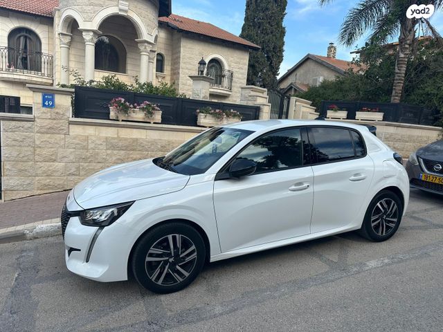 מודעת רכב פיג'ו 208