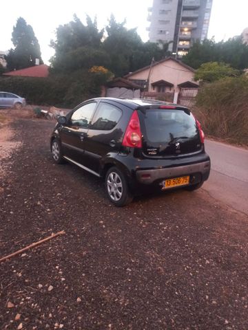 מודעת רכב פיג'ו 107