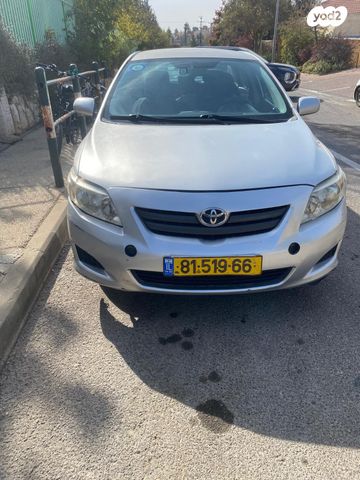 מודעת רכב טויוטה קורולה