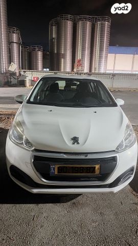 מודעת רכב פיג'ו 208