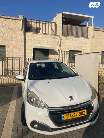 מודעת רכב פיג'ו 208