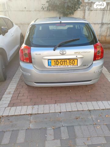 מודעת רכב טויוטה קורולה