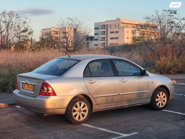 מודעת רכב טויוטה קורולה