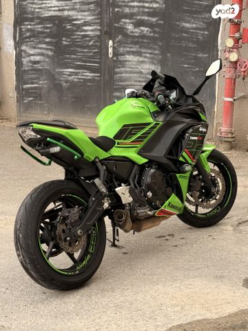 מודעת רכב קאוואסאקי נינג'ה 650