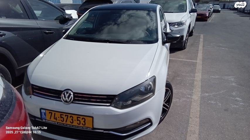 מודעת רכב פולקסווגן פולו 