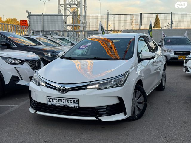 מודעת רכב טויוטה קורולה