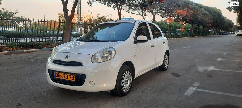 מודעת רכב ניסאן מיקרה