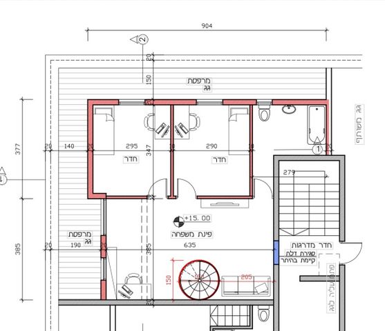 דופלקס, רבי יהודה הנשיא, הדר גנים, פתח תקווה