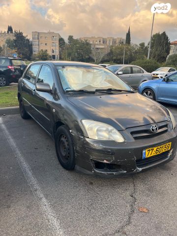 מודעת רכב טויוטה קורולה