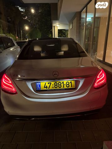 מודעת רכב מרצדס-בנץ C-class