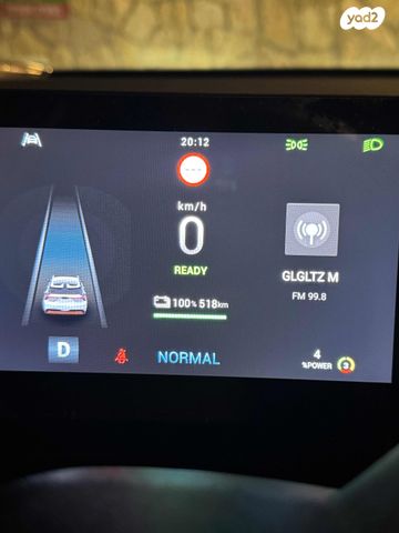 מודעת רכב אם ג'י MG4