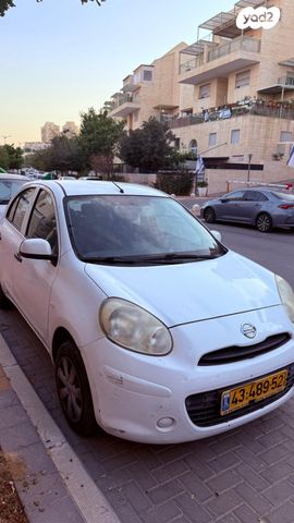 מודעת רכב ניסאן מיקרה