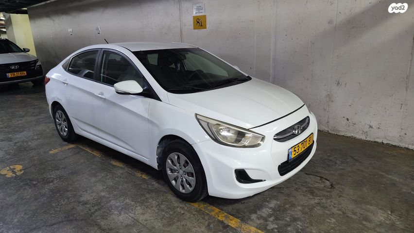 מודעת רכב יונדאי אקסנט i25