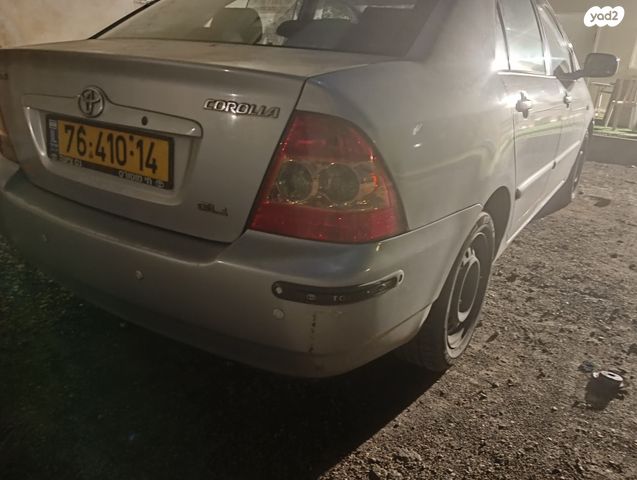 מודעת רכב טויוטה קורולה