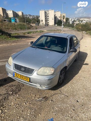 מודעת רכב יונדאי אקסנט i25