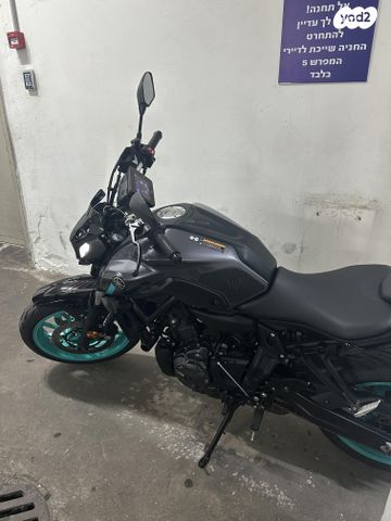 מודעת רכב ימאהה MT 07