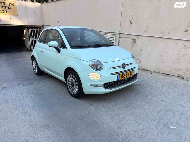 מודעת רכב פיאט 500