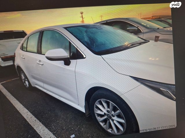 מודעת רכב טויוטה קורולה