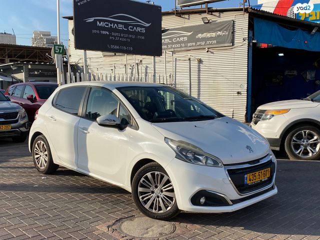 מודעת רכב פיג'ו 208