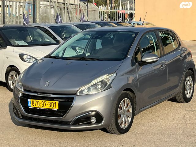 מודעת רכב פיג'ו 208