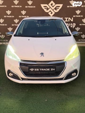 מודעת רכב פיג'ו 208