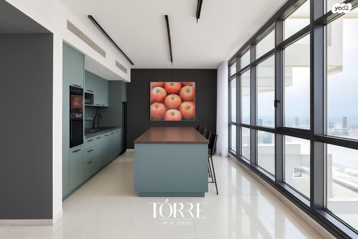 גג/ פנטהאוז, דרך מנחם בגין 160, מונטיפיורי, הרכבת, תל אביב יפו