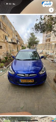 מודעת רכב יונדאי אקסנט i25