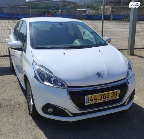 מודעת רכב פיג'ו 208