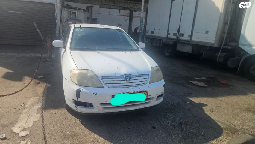 מודעת רכב טויוטה קורולה