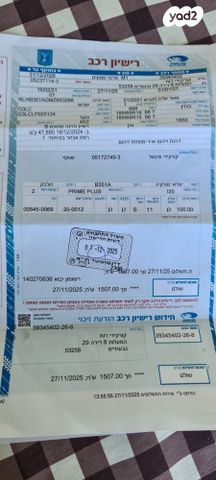 מודעת רכב יונדאי i20