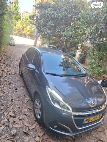 מודעת רכב פיג'ו 208