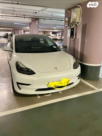 מודעת רכב טסלה מודל 3