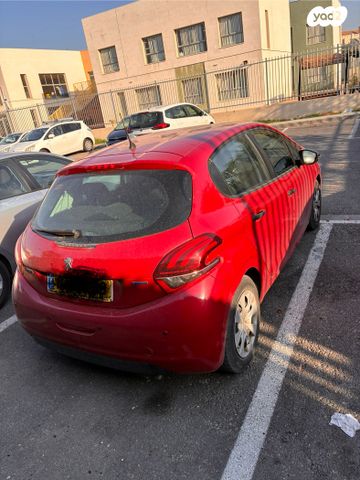 מודעת רכב פיג'ו 208