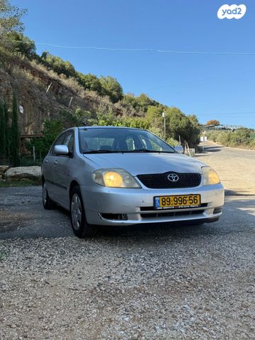 מודעת רכב טויוטה קורולה
