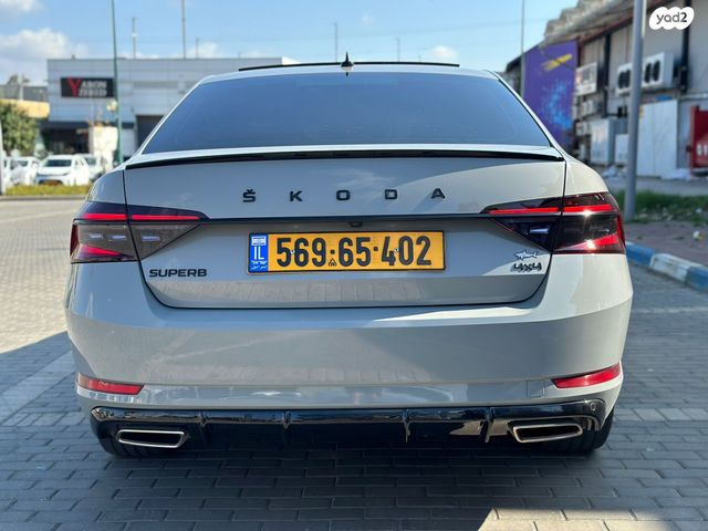 מודעת רכב סקודה סופרב