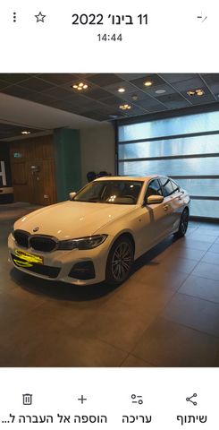 מודעת רכב ב מ וו סדרה 3