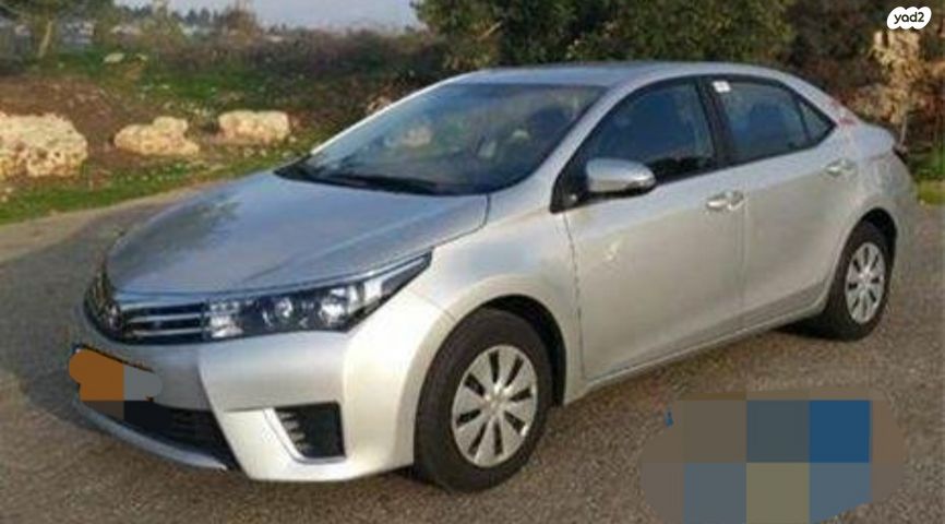 מודעת רכב טויוטה קורולה