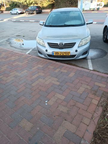 מודעת רכב טויוטה קורולה