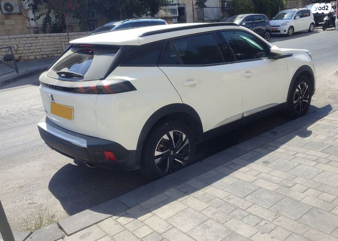 מודעת רכב פיג'ו 2008