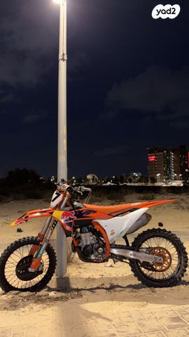 מודעת רכב KTM MX SX 450-F